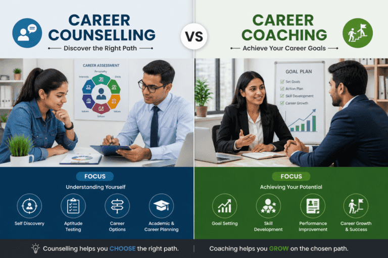 Career Counselling vs Career Coaching: What Is the Difference?